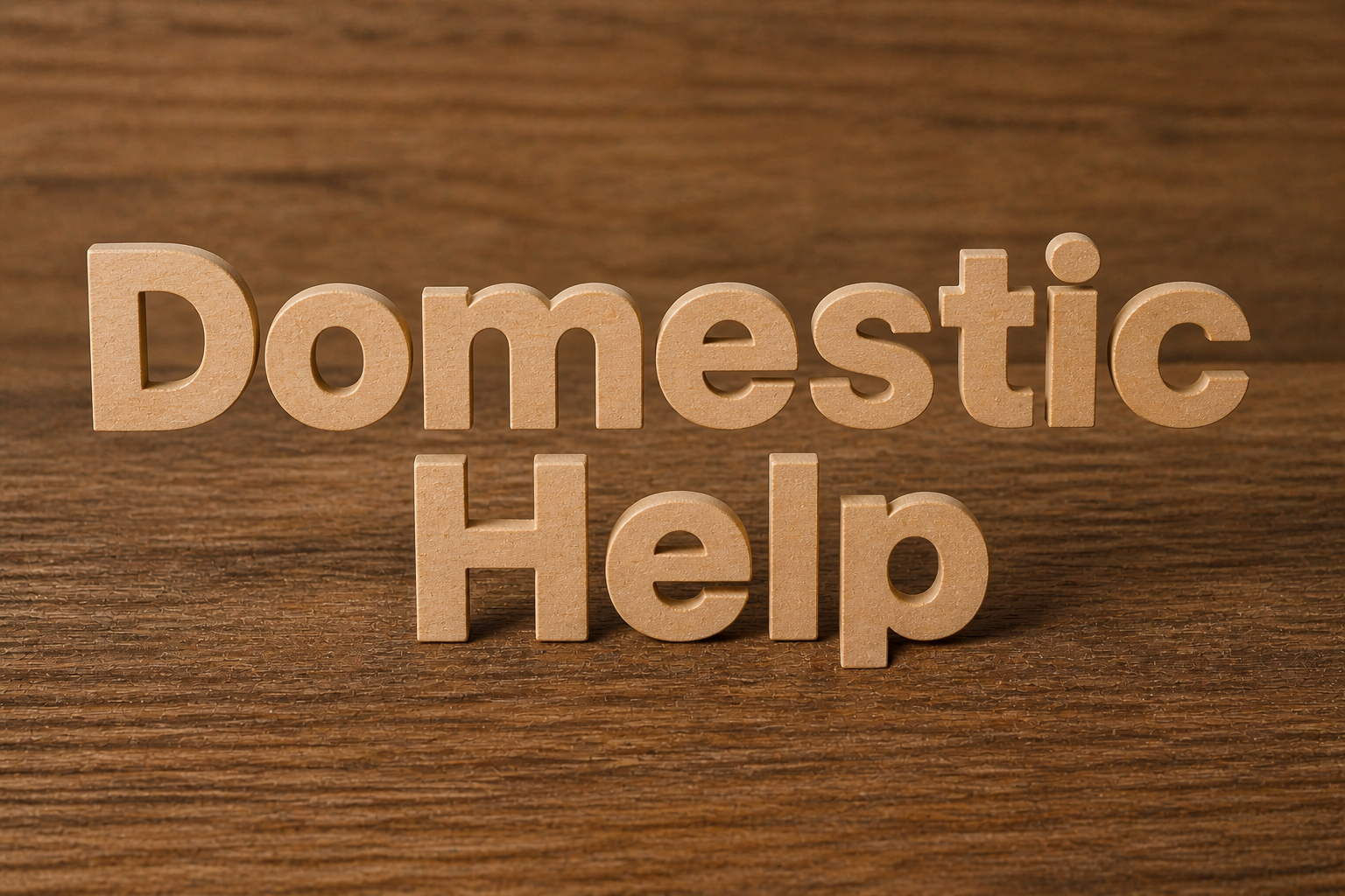 Domestic Help: Reliable Household Support for Comfortable and Stress-Free Living